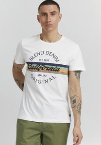 Футболка с принтом BHADAMUS Blend, цвет snow white