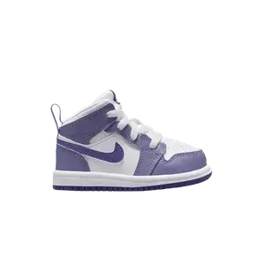 Кроссовки Air Jordan Air Jordan 1 Mid TD 'Dusty Amethyst', фиолетовый