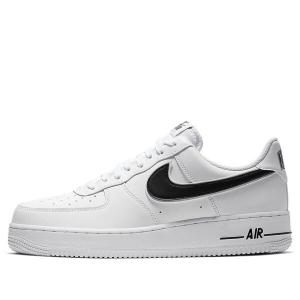 Кроссовки air force 1 low '07 3 'white black' Nike, черный