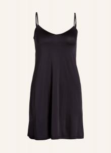 Ночная рубашка HANRO SATIN DELUXE aus Satin, черный