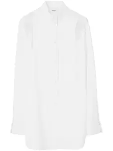 Рубашка с кружевной отделкой BURBERRY, белый