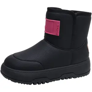 Ботинки Warm Wear-Resistant Height Increasing Crew Snow Boots Women's Mulinsen, Ecru