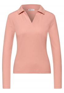 STREET ONE Футболка в цвете абрикос