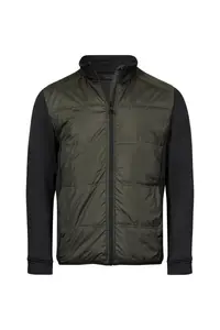 Гибридная эластичная куртка TEE JAYS, зеленый