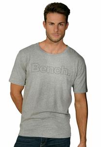 Футболка с принтом 2 PACK Bench, цвет grau meliert/navy