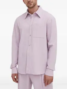 Рубашка с накладным карманом Won Hundred, фиолетовый