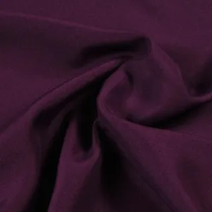 Штора Ilia с люверсами, 1 шт., размеры ВxШ: 235x140 см, классическая однотонная штора с люверсами Gerster, Beere