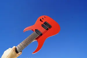 Электрогитара Schecter USA CUSTOM SHOP Keith Merrow KM-7 Stage Red Satin 7 струн с футляром (2024)