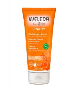 Гель для душа Weleda Vitality Vitalisierungsdusche Sanddorn, 200 ml