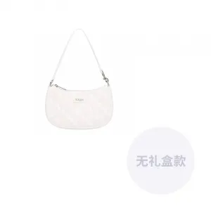 Kappa Матовый кожаный текстурированный клатч, White Rose Pink All over Print