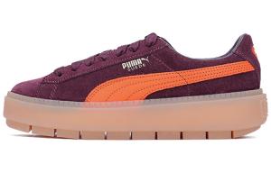 Кроссовки PUMA Suede Platform Trace 'Winetasting Flame' Women's