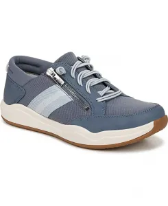 Женские удобные слипоны Carefree-Zip с застежкой-молнией Ryka, синий