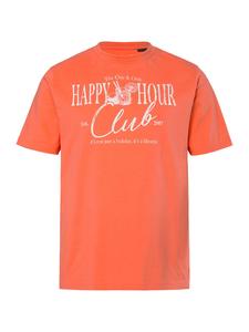 Футболка с короткими рукавами розово-кораллового цвета Men Plus