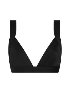 Треугольный бикини-топ Calvin Klein Swimwear, черный