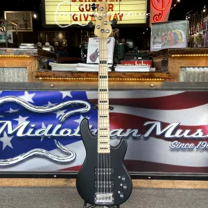 G-and-L G&L Tribute - L-2500 - 5-струнная бас-гитара - Черный матовый фрост