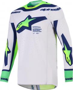 Мотокроссовая майка Alpinestars supertech vista, Grey/Blue