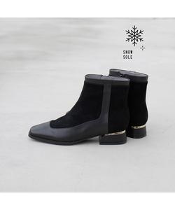 Короткие ботинки на металлическом каблуке Au Bannister, цвет Black