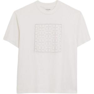 Футболка мужская кремовая Coach, кремовый