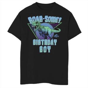 Футболка с рисунком для именинника для мальчиков 8–20 лет «Мир Юрского периода T-Rex Roarsome» Jurassic World