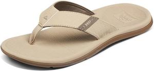 Мужские вьетнамки REEF Santa Ana, поддержка свода стопы, водостойкие, подошва не оставляет следов, Sand