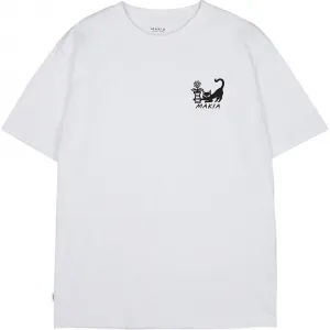 Футболка с коротким рукавом Makia Blooming, белый