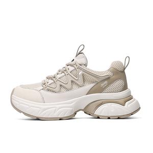 Низкие массивные кроссовки женские JEEP SPIRIT, Beige Apricot