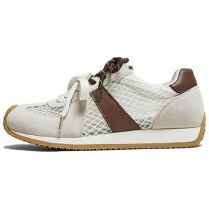 TATA Низкие повседневные туфли женские серые бежевые коричневые, цвет Gray/Beige/Brown