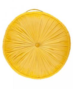 Круглая напольная подушка Clary размером 24 x 24 дюйма Safavieh, серый