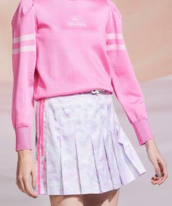 Юбка с плиссировкой по бокам Archivio, цвет Pink(129)