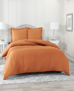 Комплект постельного белья Neslt Super Soft Double Brushed Microfiber, 3 предмета, размер Full Nestl, цвет rust