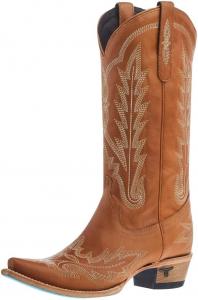 Сапоги до середины икры Lane Lexington с керамической трещиной, Saddle