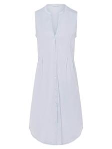 Hanro Ночная рубашка 'Cotton Deluxe' в синем цвете