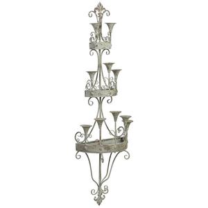 Настенный светильник Wanderlust Deco 4523366886, синий - массив дерева - 43 x 21 x 142 см