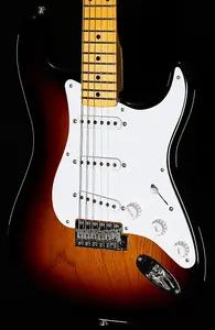 Fender Custom Shop LTD 70-я годовщина 1954 Stratocaster Time Capsule Package Широкий выцветший двухцветный солнечный взрыв (846)