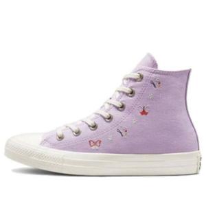 Кроссовки chuck taylor all star high top 'lilac mist' Converse, сиреневый