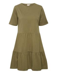 Мини платье Cream Dress Noba, оливковый