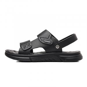 PT'SON Пляжные сандалии мужские черные/коричневые, цвет Black