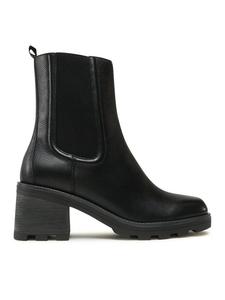 Ботильоны на блочном каблуке Caprice, черный