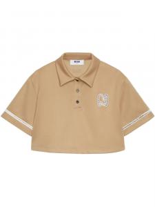 Поло с логотипом MSGM, нейтральный