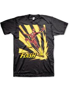 Футболка Jumping Big Tall T-Shirt черного цвета DC Flash