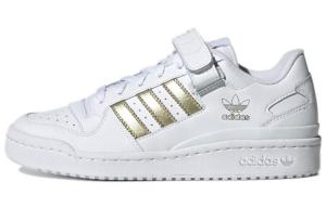Adidas Originals Forum Low Cloud White Gold Metallic (женские)
