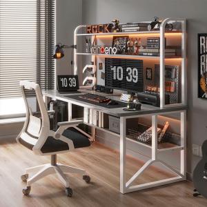 Компьютерный стол Naijia 80 см с книжной полкой и стулом Morandi