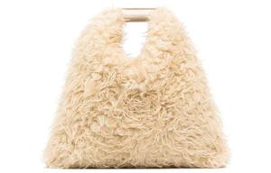 MM6 Maison Margiela Миниатюрная женская сумка из коровьей кожи светло-умбра