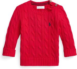 Свитер Polo Ralph Lauren Kids  Cable-Knit Cotton Sweater, RL 2000 Red