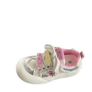 BINGO DUCK Женские противоскользящие скейтерские кеды с низким верхом в розовом цвете, цвет Pink