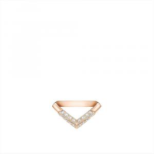 Louis Vuitton Кольцо LV Diamonds Pavé V, розовое золото