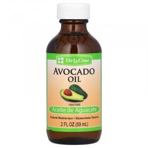 De La Cruz, 100% чистое масло авокадо, 59 мл (2 жидк. Унции)