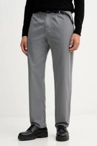 Хлопковые брюки Gramicci, серый