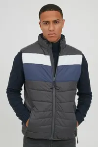 Стеганый жилет из смесового материала "BLEND BHKristian", цвет Iron Gate