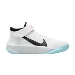 Кроссовки Nike Team Hustle D10 FlyEase GS, белый